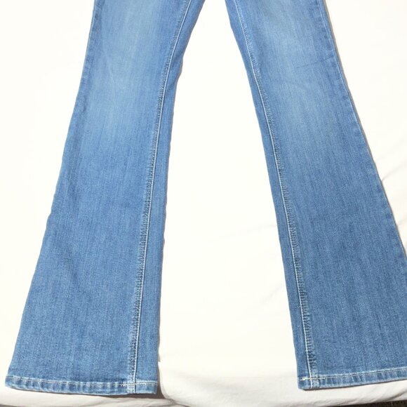 Ariat Womens Real Denim Bootcut Jeans Size 27L Medium Wash Stretch Casual - Picture 7 of 14